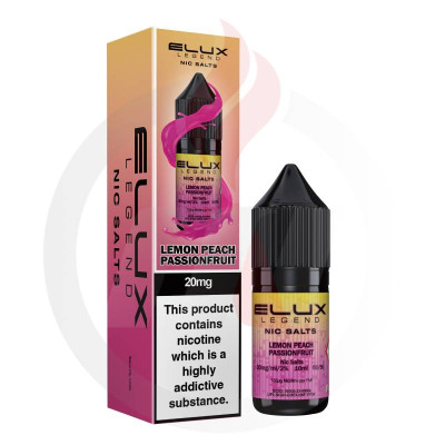 Elux Lemon Peach Passionfruit Salt 20mg 10ml