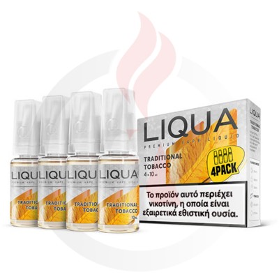 Liqua Traditional Tabacco 4PACK