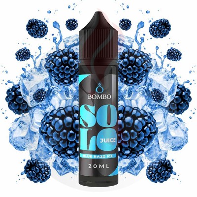 BOMBO SOLO JUICE BLUE RAZZ ICE 15ml/60ml Flavour Shots