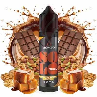 BOMBO SOLO JUICE CARAMEL CHOCO NUTS 20ml/60ml Flavour Shots