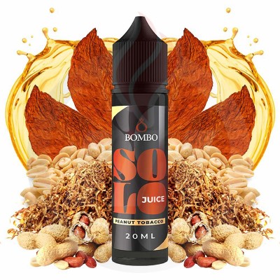 BOMBO SOLO JUICE PEANUT TOBACCO 20ml/60ml Flavour Shots