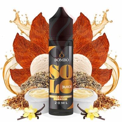 BOMBO SOLO JUICE VANILLA CUSTARD TOBACCO 20ml/60ml Flavour Shots