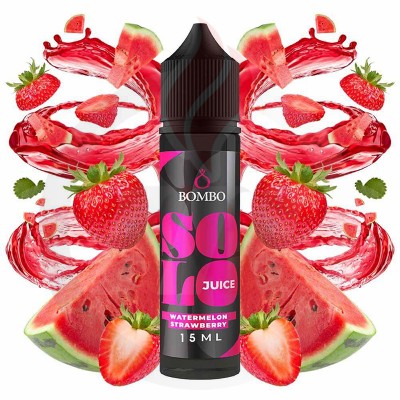 BOMBO SOLO JUICE WATERMELON STRAWBERRY 15ml/60ml Flavour Shots