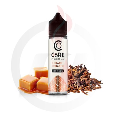 Dinner Lady Core Caramel Tobacco 20ml/60ml Flavour Shots