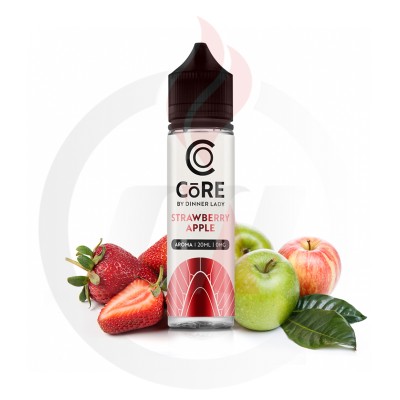 Dinner Lady Core Strawberry Apple 20ml/60ml Flavour Shots