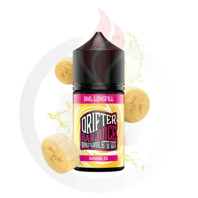 Drifter Bar Juice Banana Ice 6ml/30ml Flavour Shots