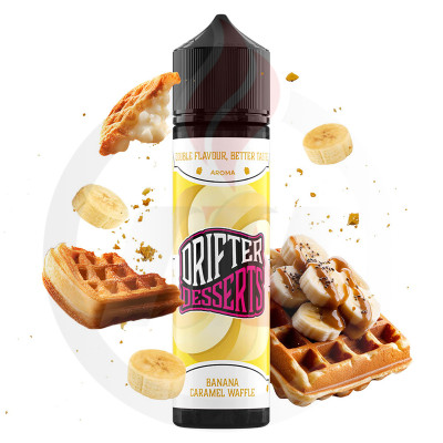 Drifter Desserts Banana Caramel Waffle 12ml/60ml Flavour Shots