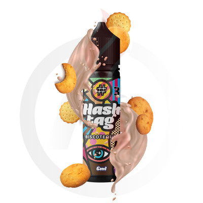 Hashtag Biscoteque 6ml/60ml Flavour Shots