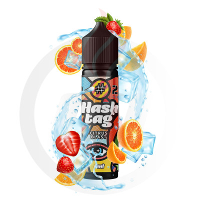 Hashtag Citrus Blast Ice 6ml/60ml Flavour Shots Hashtag Citrus Blast Ice 6ml/60ml Flavour Shots
