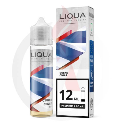Liqua Cuban Cigar Flavour Shots 12ml/60ml Liqua Cuban Cigar Flavour Shots 12ml/60ml