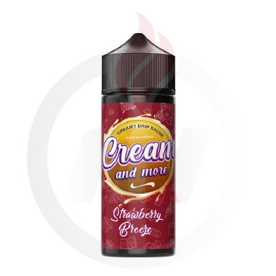 MAD JUICE Cream & More Strawberry Breeze 24/120ml Flavour Shots MAD JUICE Cream & More Strawberry Breeze 24/120ml Flavour Shots
