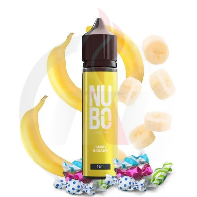 Nubo Candy Banana 15/60ml Flavour Shot