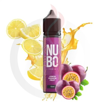 Nubo Lemon Passion Fruit 15/60ml Flavour Shot