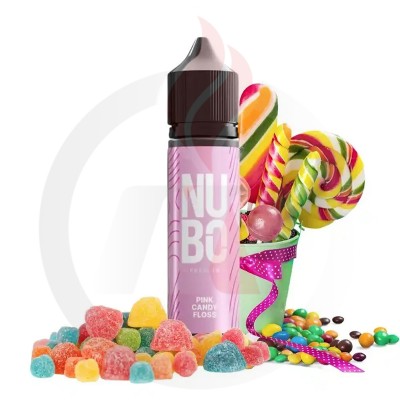 Nubo Pink Candy Floss 15/60ml Flavour Shot