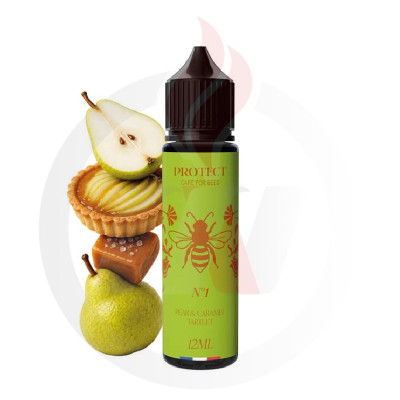 Protect Pear Caramel Tartlet 12/60ml Flavour Shots