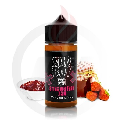Strawberry Jam 30ml/120ml Flavour Shots by Sadboy