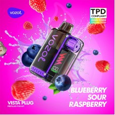 Vozol Vista Plug 20mg 2ml Kit + 10ml e liquid Blueberry Sour Raspberry
