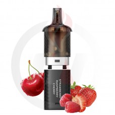 Vozol Vista Plug 20mg 2ml Prefilled Δεξαμενή + 10ml e liquid Strawberry Raspberry Cherry