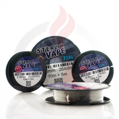 Stealth Vape 316L Stainless Steel Wire 15m 